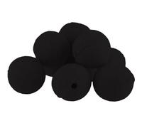 Nez De Clown Noir 10 Pièces, Boules D'éponge De Cirque En Mousse De Nez Rouge Amusant, Fournitures De Fête De Bande Dessinée, Accessoires D'halloween, Costume, Robe Magique, Fournitures De Fête