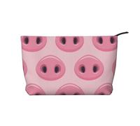 Nez de Cochon Mignon,Trousse de Toilette en Velours côtelé, Trousse de Maquillage Portable pour Les Voyages
