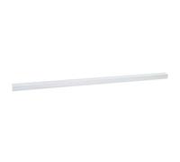 Nez de marche aluminium argenté 10 pcs 67 x 3 x 2 cm avec insert antidérapant pour escalier intérieur rénovation sécurité et design moderne