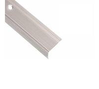 Nez de marche aluminium forme en L 90 cm champagne 15 pièces antidérapant escalier intérieur extérieur rénovation sécurité palier rampe