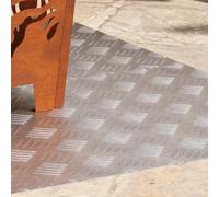 Nez de marche Argenté Aluminium Marches d'escalier Tapis sécurité vidaXL vidaXL