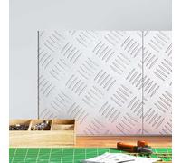 Nez de marche Argenté Aluminium Marches d'escalier Tapis sécurité vidaXL vidaXL