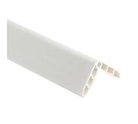 Nez de Marche Autocollant, Moulures de Bord D'escalier, Bande de Protection d'angle Anti-Collision Adaptée Aux Marches, Coins, Colonnes, Tables et Autres Bordures à Angle Droit(White,2.5 * 120cm)