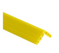 Nez de Marche Autocollant, Moulures de Bord D'escalier, Bande de Protection d'angle Anti-Collision Adaptée Aux Marches, Coins, Colonnes, Tables et Autres Bordures à Angle Droit(Yellow,2.5 * 120cm)