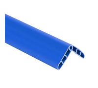 Nez de Marche Autocollant, Moulures de Bord D'escalier, Bande de Protection d'angle Anti-Collision Adaptée Aux Marches, Coins, Colonnes, Tables et Autres Bordures à Angle Droit(Blue,2.5 * 100cm)