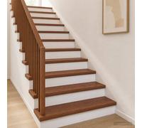 vidaXL Marches d'escalier 8 pièces non traitées 80×25×2 cm chêne massif