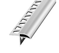 Nez de Marche Lignes de Goutte en Bec d’Aigle en Métal, Moulure de Goutte de Nez de Murs Extérieurs, Gouttières de Pluie pour Décor et Protection de Bord(W30mm(1 1/8"),L290cm(114 1/8"))
