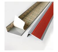Nez De Marche Pour Escaliers Antidérapant Bord, Bordure Pour Escaliers | Nez De Marche PVC 16.4ft 33ft Baguette De Finition D'escalier, Antidérapant Bord Nez De Marche(Red,5m/16.4ft)