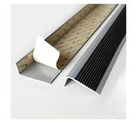 Nez De Marche Pour Escaliers Antidérapant Bord, Bordure Pour Escaliers | Nez De Marche PVC 16.4ft 33ft Baguette De Finition D'escalier, Antidérapant Bord Nez De Marche(Black,5m/16.4ft)