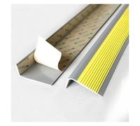 Nez De Marche Pour Escaliers Antidérapant Bord, Bordure Pour Escaliers | Nez De Marche PVC 16.4ft 33ft Baguette De Finition D'escalier, Antidérapant Bord Nez De Marche(Yellow,5m/16.4ft)