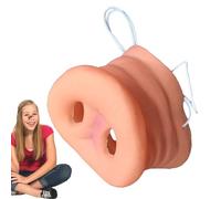 Nez de porc - Halloween flexible Nez de porc | NOUVEAU COSTUTTO Packs SNOUT | Proppetti de nez d'animaux pour les fêtes costumées, événements d'Halloweens, spectacles scolaires, vêtements sur le thème