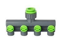 Ribimex Nez de robinet 4 circuits PRA/RB.1207 (filetages F 1/2, 3/4, 1)