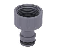 Nez de robinet automatique plastique femelle 20x27, Gris | Boutté