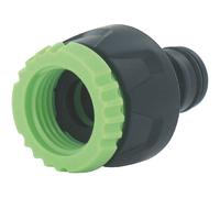 Nez de robinet avec réducteur Cap Vert - Filetage 15 x 21 - 20 x 27 mm
