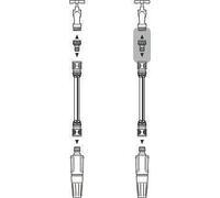 Nez de robinet d'arrosage filetage 15/21
