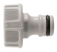 Nez de robinet 26,5 mm (G 3/4 Pouce) de Gardena : raccord pour robinets avec filetage, raccordement étanche, manipulation facile, emballé (18201-20)