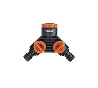 Claber - 91071-2 raccords Trois Voies 12,7 mm