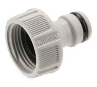 Nez de robinet 26,5 mm (G 3/4 Pouce) de Gardena : raccord pour robinets avec filetage, raccordement étanche, manipulation facile, emballé (18201-20)