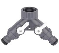 Nez de robinet plastique 2 sorties vannes automatiques| Boutté