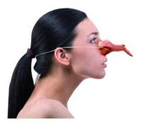 Nez De Sorciere Plastique Ass + Elastique Vide - Beige - Taille Unique Beige G