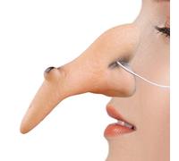 Nez De Sorcière - PVC 13.5g | Accessoire Halloween | Prothèse Nasale Pour Spectacles Scolaires, Théâtre, Bals Masqués, Fêtes, Représentations Scéniques Et Événements Festifs.