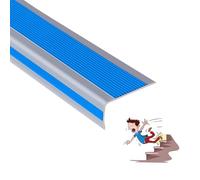Nez d'escalier en vinyle en forme de L, bandes en caoutchouc autocollantes pour escaliers intérieur/extérieur, solution pour toutes les conditions météorologiques