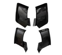Nez Roue Avant sous Le Spoiler Accessoires De Moto Becquet De Carénage À Ailes Fixes Accessoires pour Streetfighter V4 V4S V2 V4 SP(Black-b)