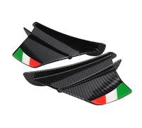 Nez Roue Avant sous Le Spoiler Ailes De Carénage De Becquet Latéral De Moto pour 899 959 1198 1198S 1199 1299 pour Panigale V4 V4S V4R V2 pour Supersport S(Color-a)