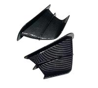 Nez Roue Avant sous Le Spoiler Becquet De Carénage À Ailes Fixes Accessoires De Moto pour Ninja ZX6R 636 ZX636R ZX6RR ZX10R(Black-a)
