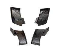 Nez Roue Avant sous Le Spoiler Becquet De Carénage À Ailes Fixes Accessoires De Moto pour Streetfighter V4 V4S V4SP V2 2020 - 2023(Black-b)