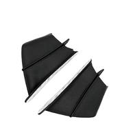 Nez Roue Avant sous Le Spoiler Becquet De Moto À Ailes Fixes Accessoires De Carénage pour CB650R CB1000R CB1000 CBR600RR CBR900RR CBR1100(Black-b)