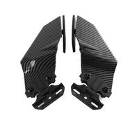 Nez Roue Avant sous Le Spoiler Becquet De Moto Accessoires De Carénage À Ailes Fixes pour CBR650R CBR500R CBR400R CBR300R CBR250R F4(Black-b)