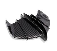 Nez Roue Avant sous Le Spoiler Carénage À Ailes Fixes De Becquet Moto pour 899 959 1198 1198S 1199 1299 pour Panigale V4 V4S V4R V2 pour Supersport S(Black-a)