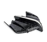 Nez Roue Avant sous Le Spoiler Carénage À Ailes Fixes De Becquet Moto pour 899 959 1198 1198S 1199 1299 pour Panigale V4 V4S V4R V2 pour Supersport S(Black-b)