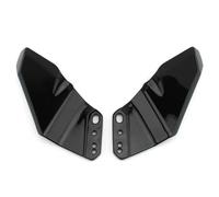 Nez Roue Avant sous Le Spoiler Carénage ABS De Becquet D'aile Latérale De Moto pour S1000RR HP4 M1000RR R 1250 RS(Black-a)