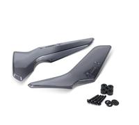 Nez Roue Avant sous Le Spoiler Déflecteur De Vent Latéral De Pare-Brise Moto Becquet Anti-Mouches pour Mt-125 Mt-15 MT125 MT15 MT 125 15 2020 - 2023(Titanium)