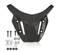 Nez Roue Avant sous Le Spoiler Extension De Pare-Brise pour Moto Accessoires Moto Becquet Pare-Brise Déflecteur De Vent pour MT-09 MT 09 MT09 FZ09 2021 - 2024(Noir)