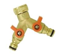 Boutté Nez de robinet automatique laiton 2 sorties