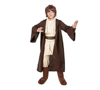 Nezababy Jedi Luke Skywalker Dark Vader Star Chevalier Cape Vêtements Wars Tunique à Capuche pour Enfants Halloween Cosplay (Jedi Garçon, S)