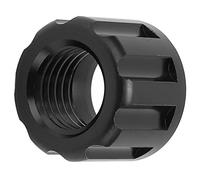 NEZE Écrou d'arbre de Tube de moyeu de VTT, Alliage d'aluminium M12 X 1.5mm écrou d'arbre de Bande de roulement pour vélo