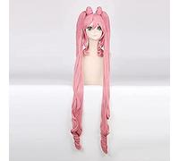NEZIH Anime Coser Wig Anime Wig Sailor Moon Chibiusa Cosplay Perruque Sailor Chibi Rose Synthétique Perruques Synthétique Halloween Costume De Fête Perruque +Perruque, Accessoires De Décoration