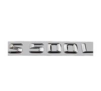 NEZIH Autocollant chromé 3D en Plastique ABS for Coffre de Voiture, Lettres arrière, emblème, Compatible avec la Classe S S500L Autocollant de Logo d’emblème