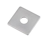 NEZIH Ctongrun-Rondelles d'arrêt M8 M10 M12 M14 M16 Joint Plat carré galvanisé, Anticorrosion et antirouille(M8 x 40 x 3mm,10pcs)