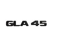 NEZIH Noir Mat GLA 45" Lettres arrière de Coffre de Voiture Mot Insigne emblème Lettre Autocollant Autocollant adapté for Mercedes Benz AMG GLA Classe GLA45 AMG Autocollant de Logo d’emblème