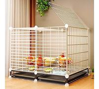 NEZIH Stylo Au Poulet, Poulaillers Pour 2/3/4/5/6/7/8/9/10 Poulets, Canard Coopérative, Avec Verrouillage de Porte D'Animaux/75 * 49 * 58Cm