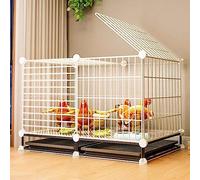 NEZIH Stylo Au Poulet, Poulaillers Pour 2/3/4/5/6/7/8/9/10 Poulets, Canard Coopérative, Avec Verrouillage de Porte D'Animaux/75 * 39 * 49Cm