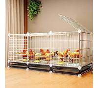 NEZIH Stylo Au Poulet, Poulaillers Pour 2/3/4/5/6/7/8/9/10 Poulets, Canard Coopérative, Avec Verrouillage de Porte D'Animaux/109 * 39 * 49Cm