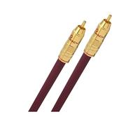 NF 214 Subwoofer Master Set - Câble de subwoofer - RCA mâle pour RCA mâle - 3 m - bordeaux