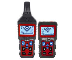 NF-826 Détecteur de pipeline de localisation de câbles souterrains Traqueur de fil professionnel Détecte les erreurs Sensibilité réglable
