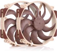 Nf-A14X25R G2 Pwm Sx2-Pp,Kit Avec Deux Ventilateurs Pour Installation Push-Pull Ou Côte À Côte (Brun)